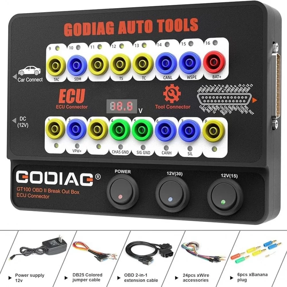 GODIAG GT100 OBDII ECU TEST PLATFORMU