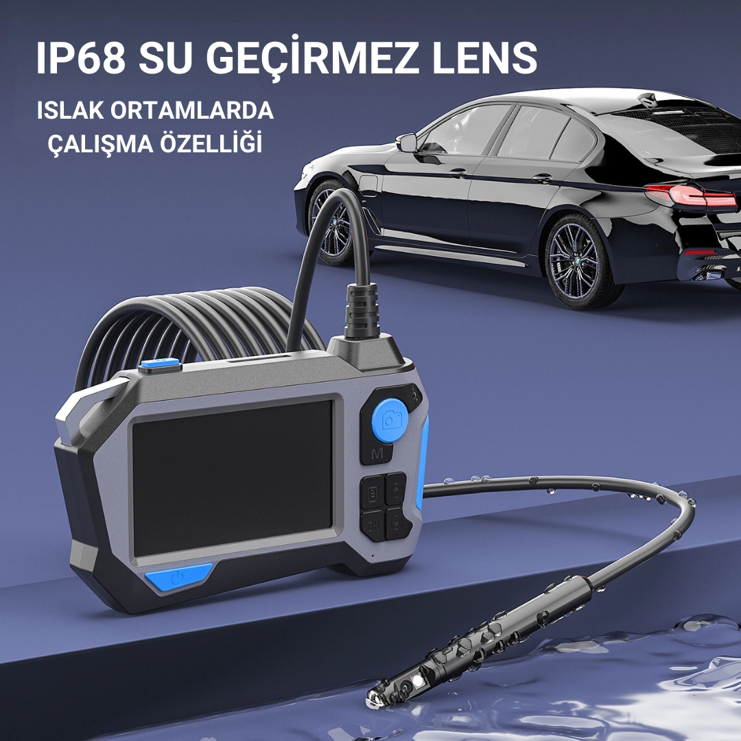 JDIAG 360° SU GEÇIRMEZ ENDÜSTRIYEL ENDESKOP KAMERA