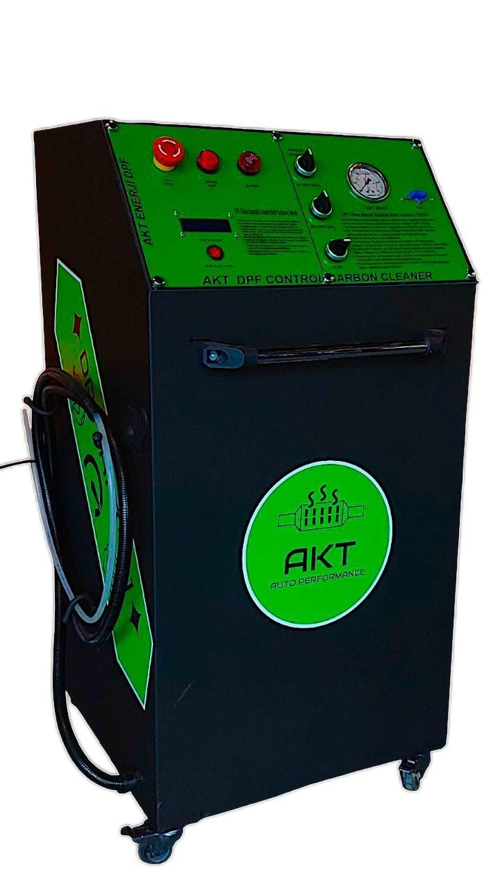 AKT ARAÇ ÜZERİNDE DPF PARTİKÜL FİLTRE TEMİZLEME MAKİNESİ 1 YIL GARANTİ TEKNİK DESTEK