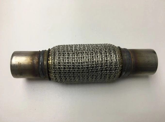 45x150 FİLELİ İNTERLOCK EGZOZ SİPRAL FLEX PİPE BORU