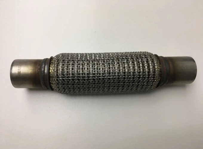 45x200  FİLELİ İNTERLOCK EGZOZ SİPRAL FLEX PİPE BORU