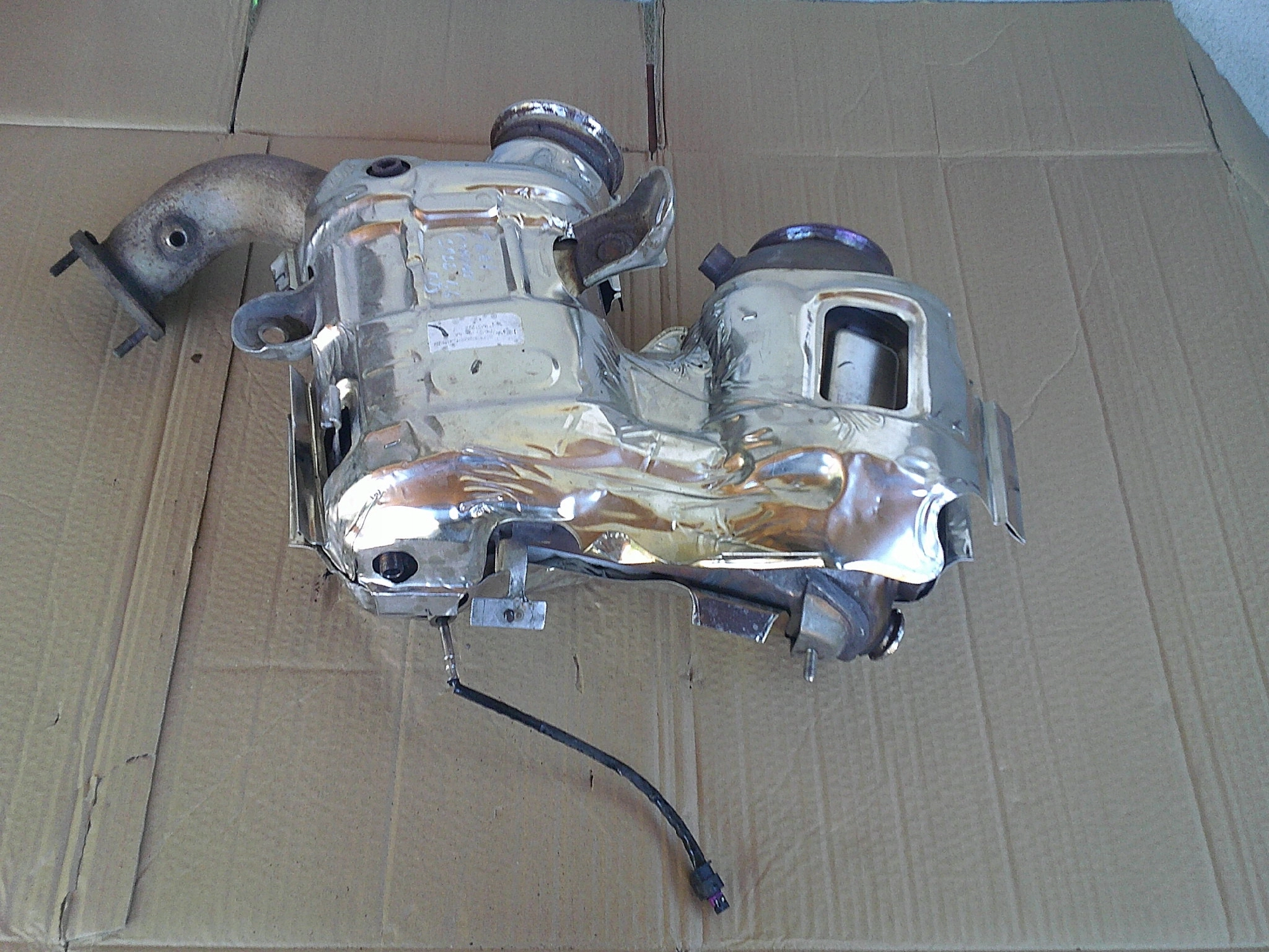 2.EL ORJİNAL ÇIKMA FİAT EURO-6 DOBLO EGEA 1.6 DPF DİZEL PARTİKÜL FİLTRESİ 52152111, 52166324