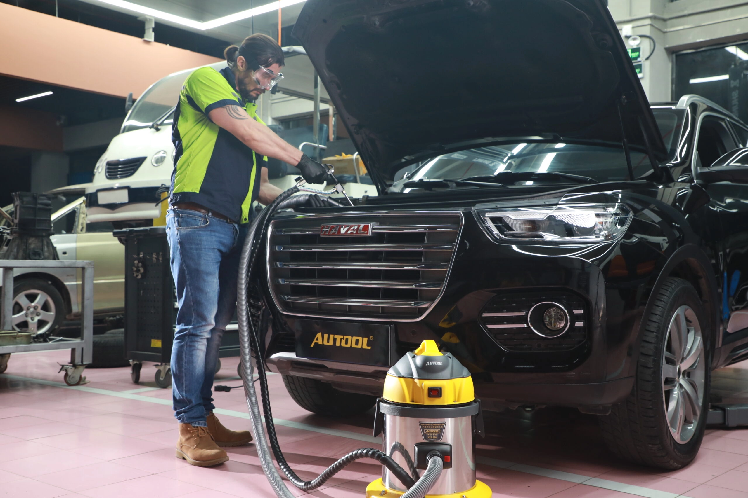 HTS-558 İLE CEVİZ KABUĞU KUMU İLE MOTOR SUBAPLARINDA KURUM TEMİZLİĞİ