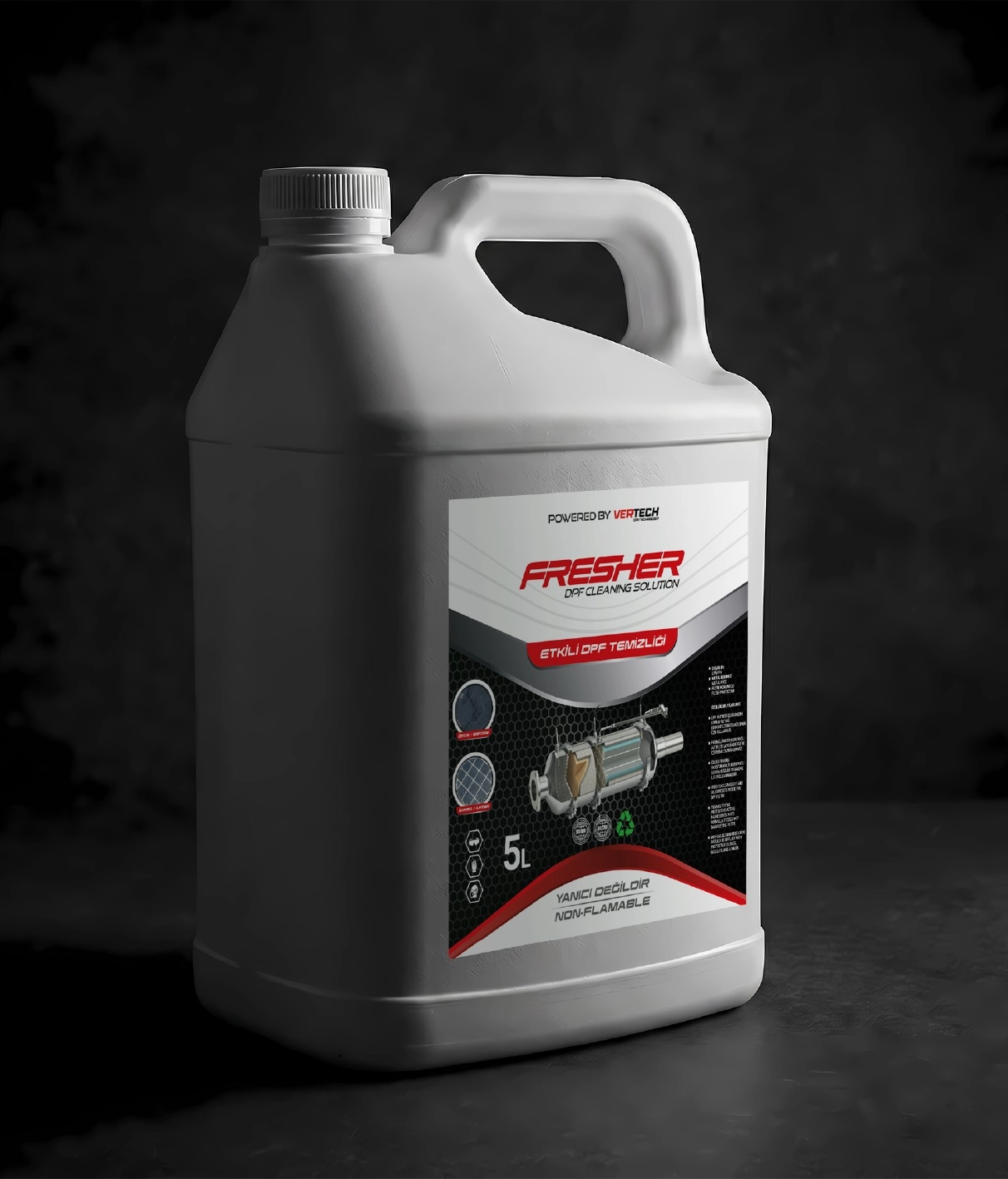 VERTECH FRESHER DPF TEMİZLİK SOLÜSYONU 5LT