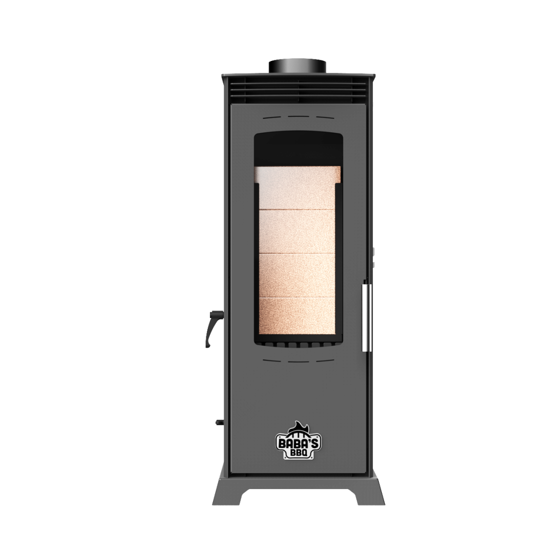 ECO MINI 8 KW / MANUEL PELET VE ODUN SOBASI / BABA'S STOVE
